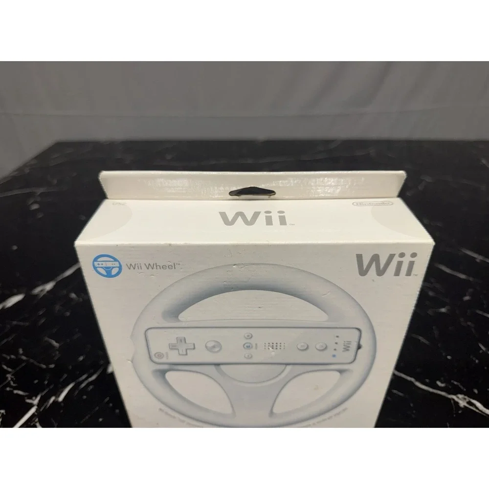 Nintendo Wii Wheel Wii Remote Controller New In Box